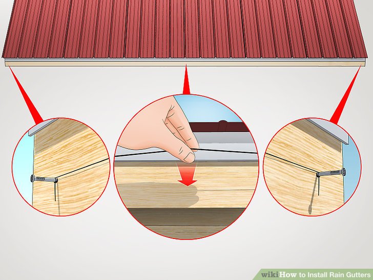 thi công lắp đặt Máng xối .phần 5